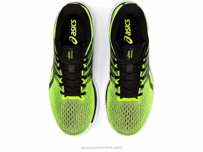 paseo en planeador 3 Asics 4L681137 peligro verde/negro