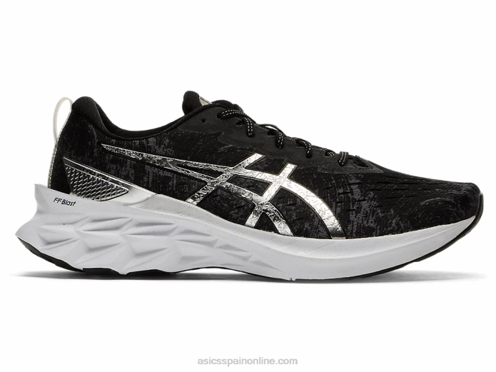platino novablast 2 Asics 4L681245 gris portador/plata pura
