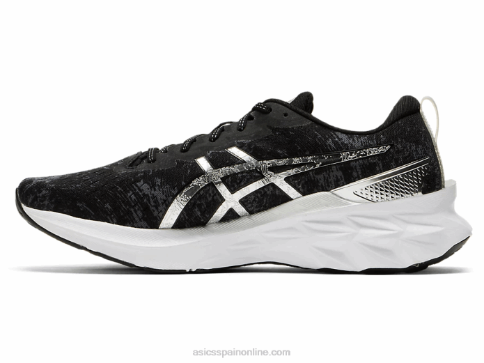 platino novablast 2 Asics 4L681245 gris portador/plata pura