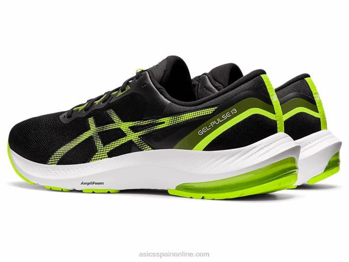 pulso de gel 13 Asics 4L681495 negro/verde peligro
