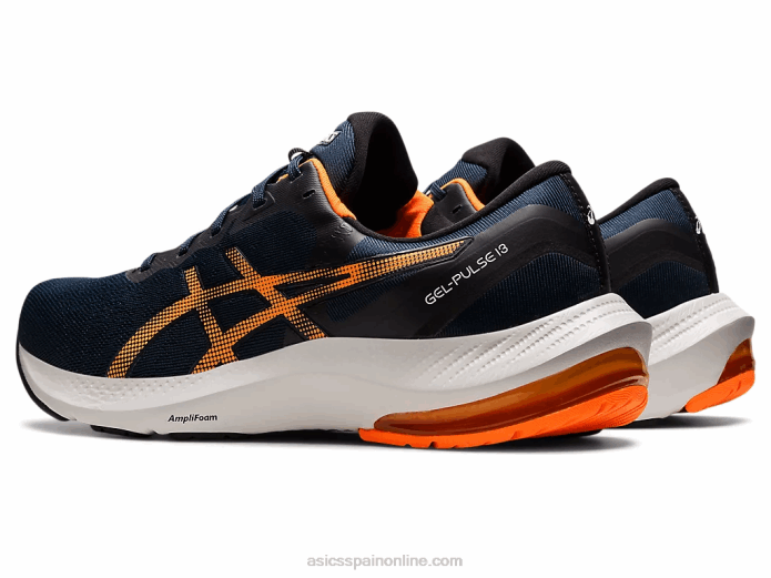 pulso de gel 13 Asics 4L681530 azul francés/naranja impactante