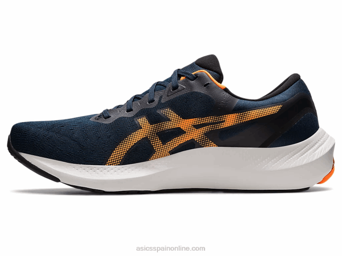 pulso de gel 13 Asics 4L681530 azul francés/naranja impactante