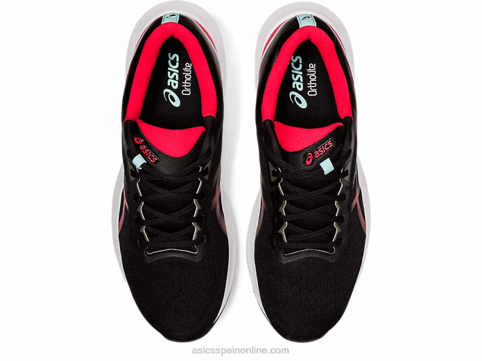 pulso de gel 13 Asics 4L681729 negro/rojo eléctrico