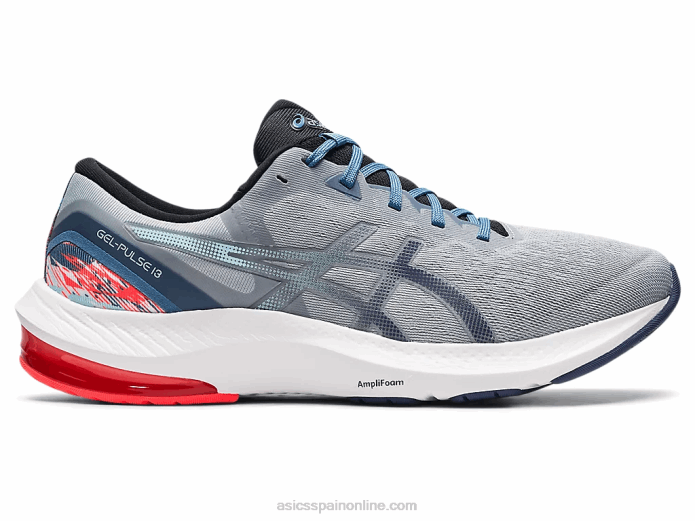 pulso de gel 13 Asics 4L681762 gris piedmont/azul trueno
