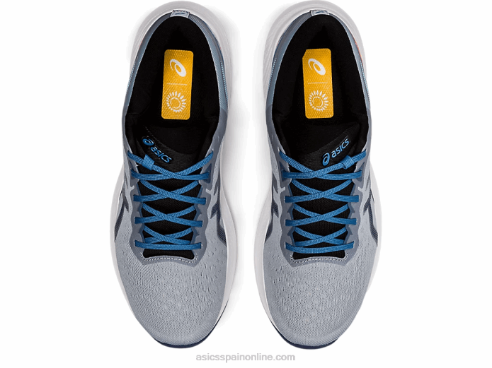 pulso de gel 13 Asics 4L681762 gris piedmont/azul trueno