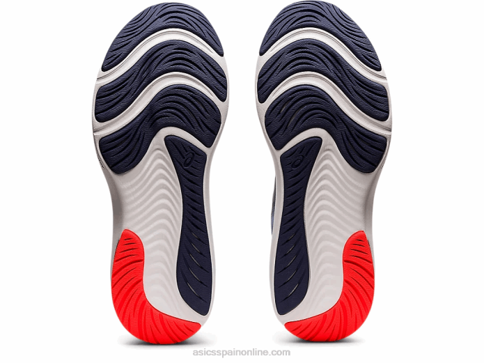 pulso de gel 13 Asics 4L681762 gris piedmont/azul trueno