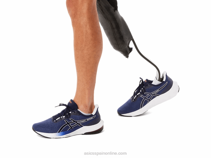 pulso de gel 14 Asics 4L68418 azul índigo/blanco