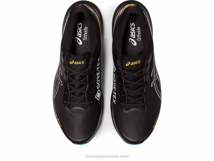pulso de gel 14 gtx Asics 4L68518 negro/verde susurro