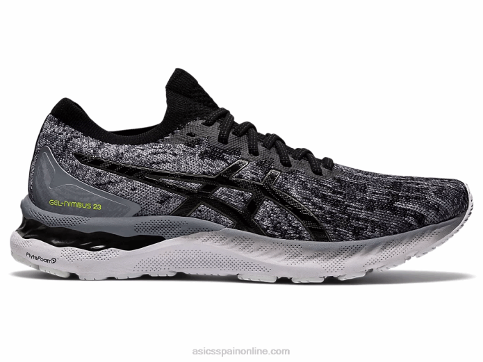 punto gel-nimbus 23 Asics 4L681884 yeso/negro