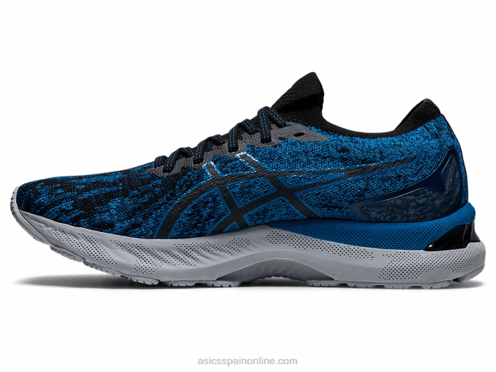 punto gel-nimbus 23 Asics 4L681895 azul renacido/negro