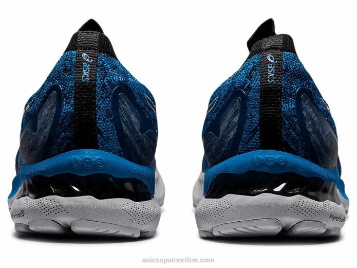 punto gel-nimbus 23 Asics 4L681895 azul renacido/negro