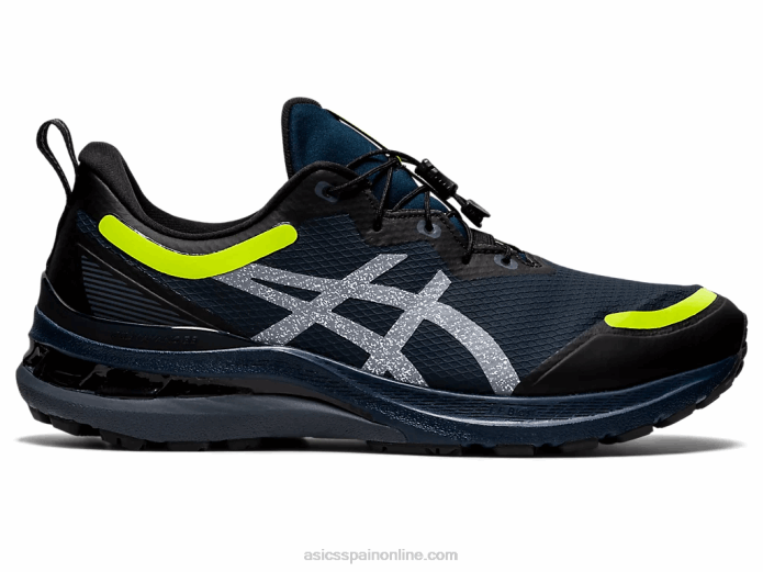 punzón gel-kayano 28 Asics 4L681640 azul francés/amarillo de seguridad