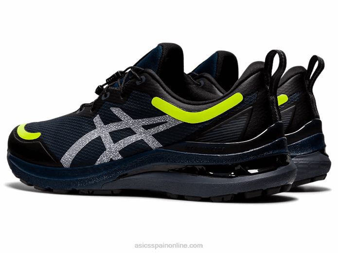 punzón gel-kayano 28 Asics 4L681640 azul francés/amarillo de seguridad