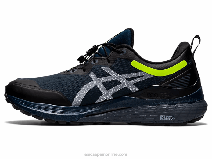 punzón gel-kayano 28 Asics 4L681640 azul francés/amarillo de seguridad