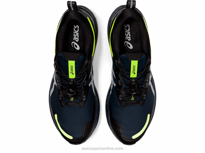 punzón gel-kayano 28 Asics 4L681640 azul francés/amarillo de seguridad