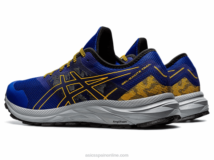 rastro de excitación de gel Asics 4L681722 azul mónaco/girasol