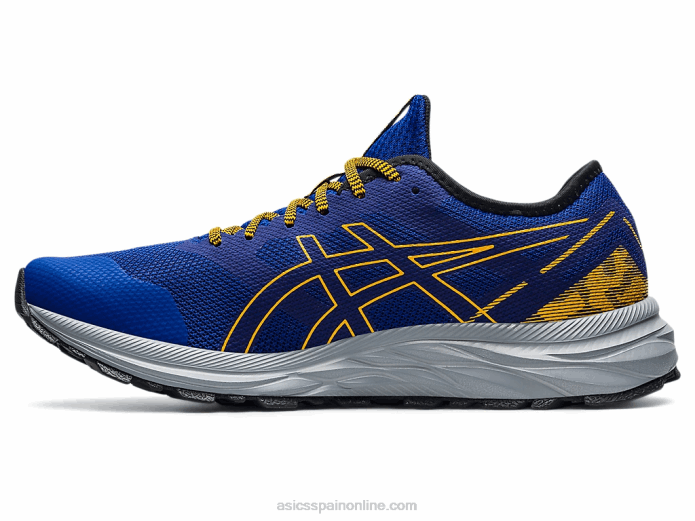 rastro de excitación de gel Asics 4L681722 azul mónaco/girasol