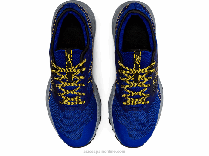 rastro de excitación de gel Asics 4L681722 azul mónaco/girasol