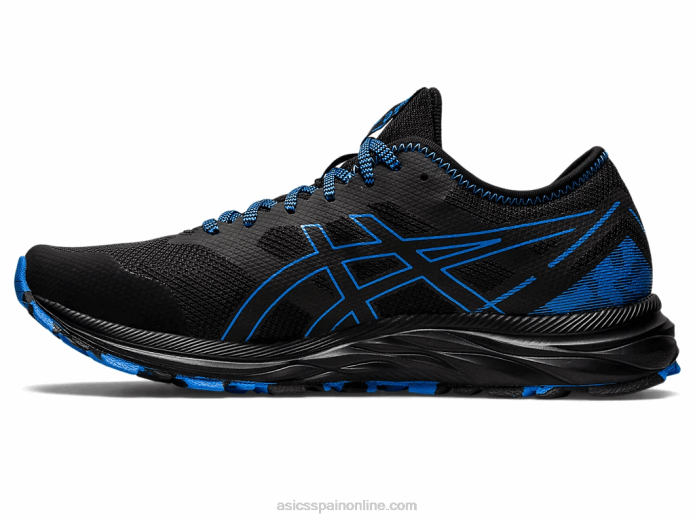 rastro de excitación de gel Asics 4L68904 costa negra/azul