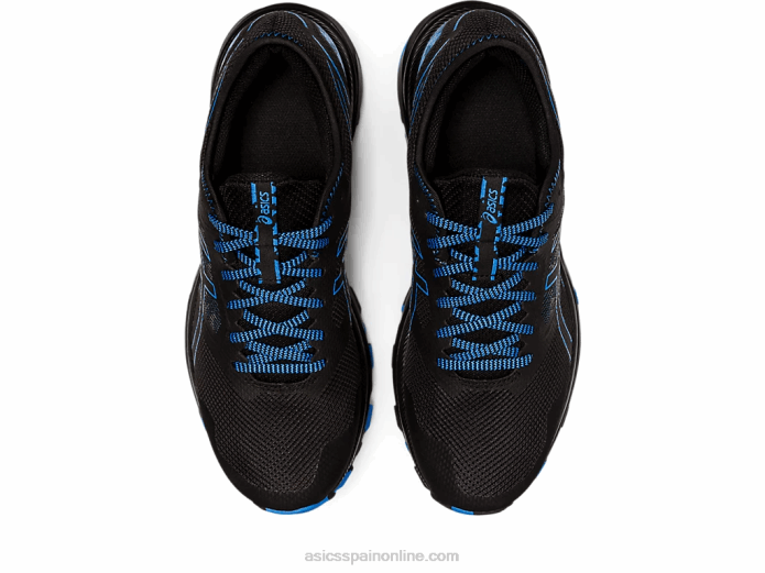 rastro de excitación de gel Asics 4L68904 costa negra/azul