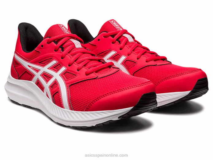 sacudida 4 Asics 4L68552 rojo eléctrico/blanco