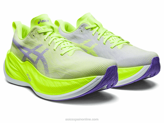 superexplosión Asics 4L688 verde peligro/amatista