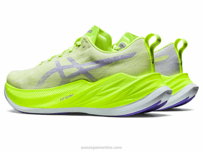 superexplosión Asics 4L688 verde peligro/amatista