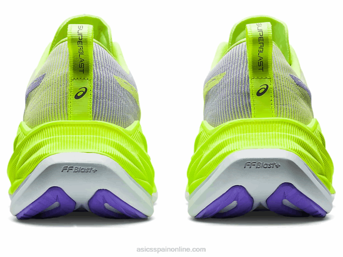 superexplosión Asics 4L688 verde peligro/amatista