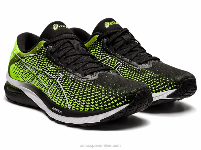 tejido gel-stratus 2 Asics 4L68686 seguridad amarillo/negro
