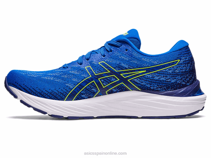tejido gel-stratus 3 Asics 4L68248 azul eléctrico/amarillo de seguridad
