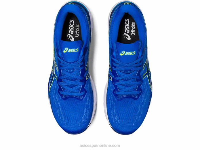 tejido gel-stratus 3 Asics 4L68248 azul eléctrico/amarillo de seguridad