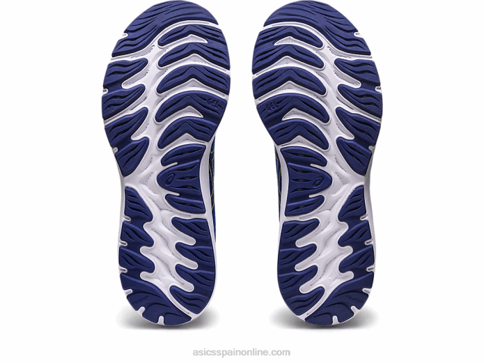 tejido gel-stratus 3 Asics 4L68248 azul eléctrico/amarillo de seguridad