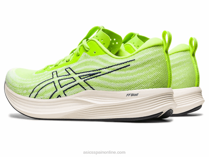 velocidad de evoride Asics 4L68487 peligro verde/medianoche