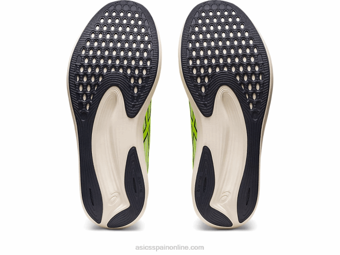 velocidad de evoride Asics 4L68487 peligro verde/medianoche