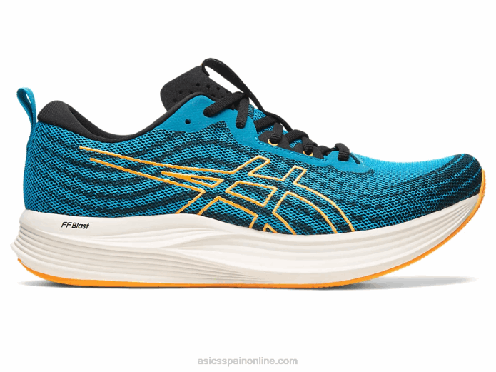 velocidad de evoride Asics 4L68522 isla azul/naranja pop
