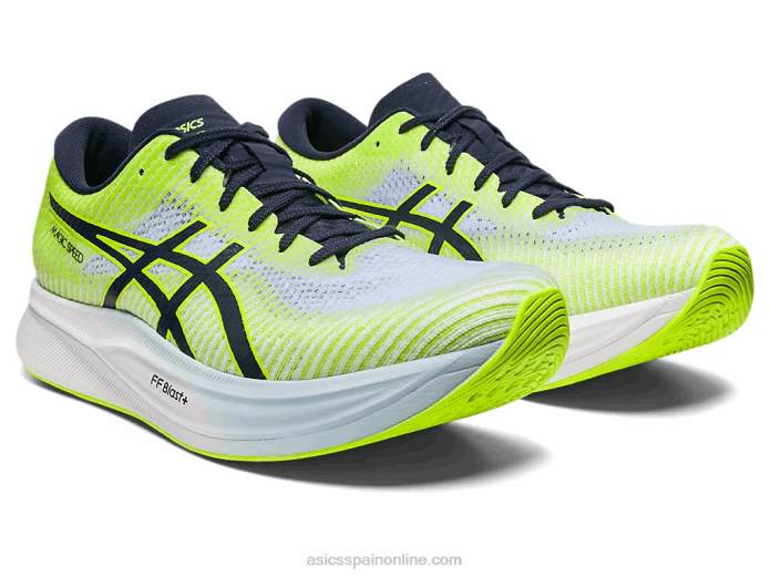 velocidad mágica 2 Asics 4L68453 peligro verde/medianoche