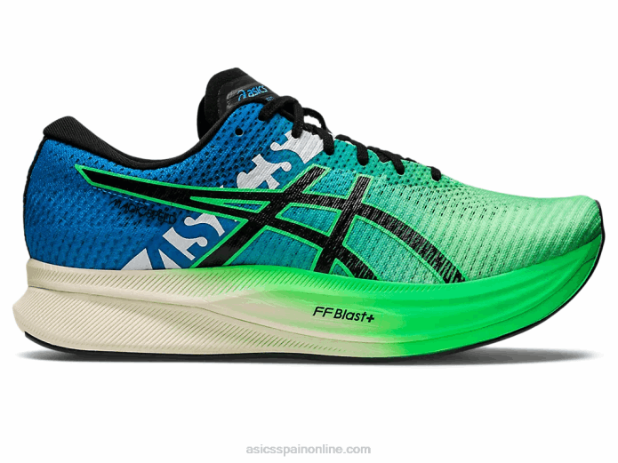 velocidad mágica 2 ekiden Asics 4L68846 hoja nueva/negro