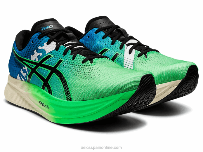 velocidad mágica 2 ekiden Asics 4L68846 hoja nueva/negro