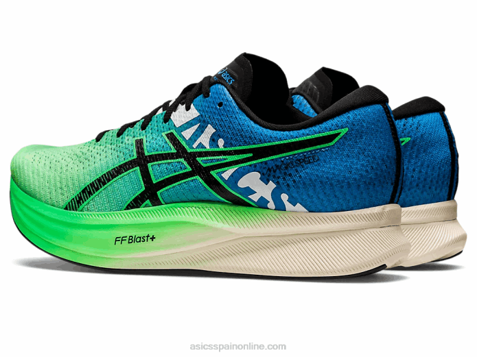 velocidad mágica 2 ekiden Asics 4L68846 hoja nueva/negro