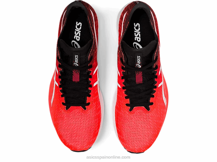 velocidad mágica Asics 4L681900 amanecer rojo/blanco