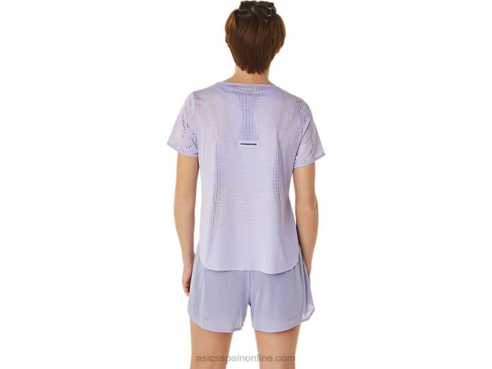 camiseta de manga corta ventilate actibreeze para mujer Asics 4L683035 vapor