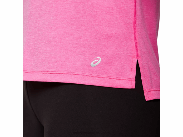 camiseta dorai de manga larga para mujer Asics 4L684047 brezo rosa brillante