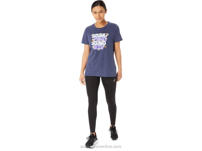 equipo de eslogan monarca femenino Asics 4L682163 brezo chaquetón