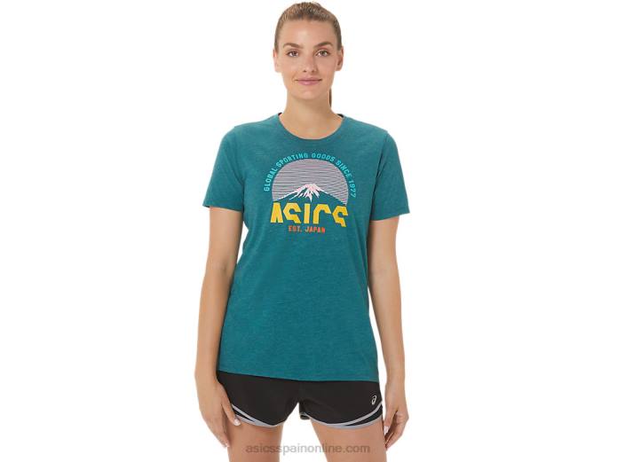 gsg femenino desde 1977 equipo de aventura Asics 4L682793 brezo de pino de terciopelo