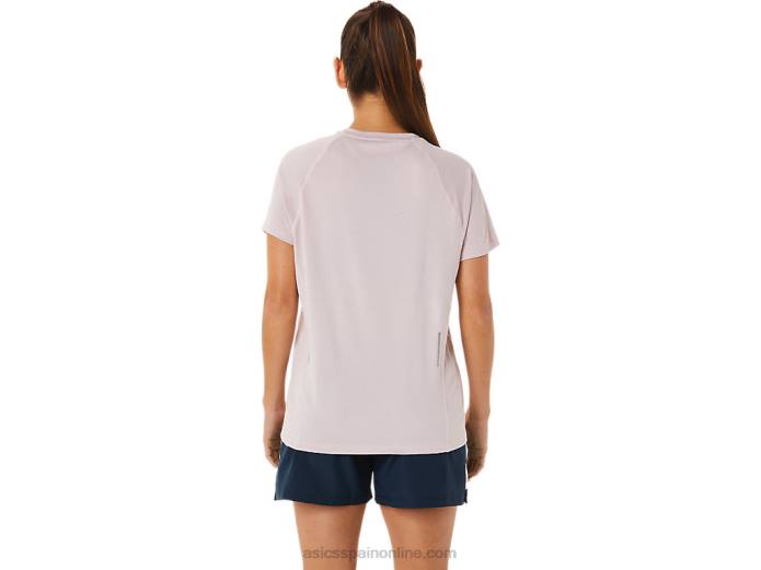 lyte cuello en v de mujer listo para usar Asics 4L683264 apenas rosa brezo