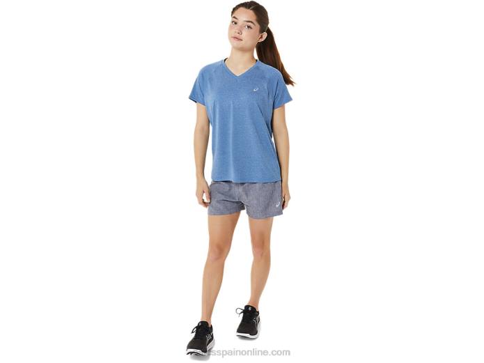 lyte cuello en v de mujer listo para usar Asics 4L683397 lago drive brezo