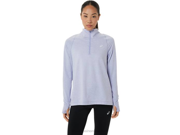 media cremallera de mujer thermopolis Asics 4L682958 brezo de vapor