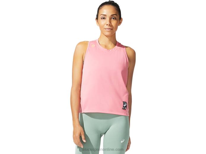 tanque de sakura de mujer Asics 4L683970 pétalo de durazno