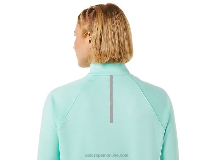 thermopolis mujer 1/4 zip Asics 4L683637 brezo de hielo fresco