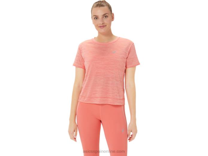top corto de carrera para mujer Asics 4L682238 papaya/guayaba